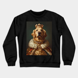 Golden Retriever The King Crewneck Sweatshirt